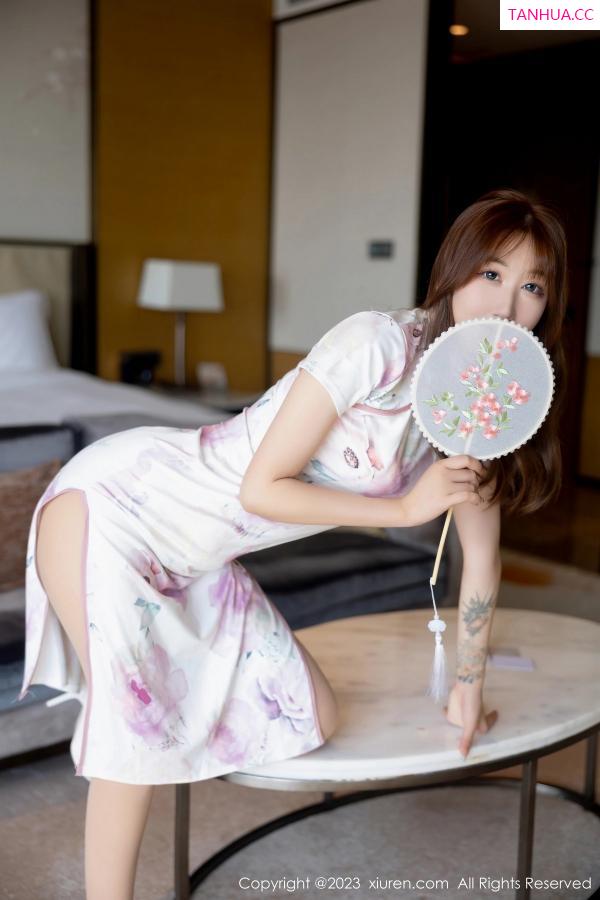 江真真  [XiuRen]高清写真图 2023.08.21 No.7262 江真真 旗袍美臀第6张图片